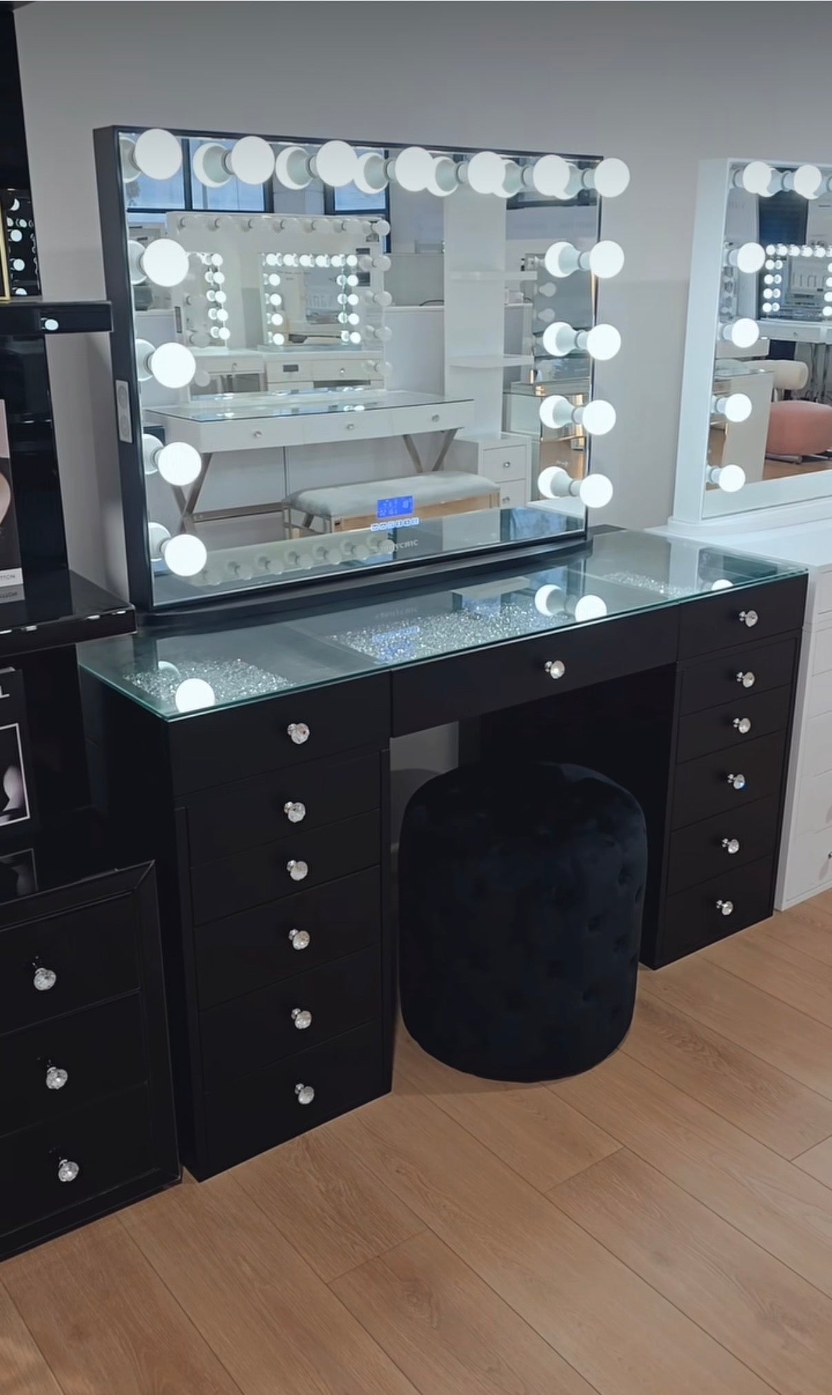 Black Diamond Beauty Vanity